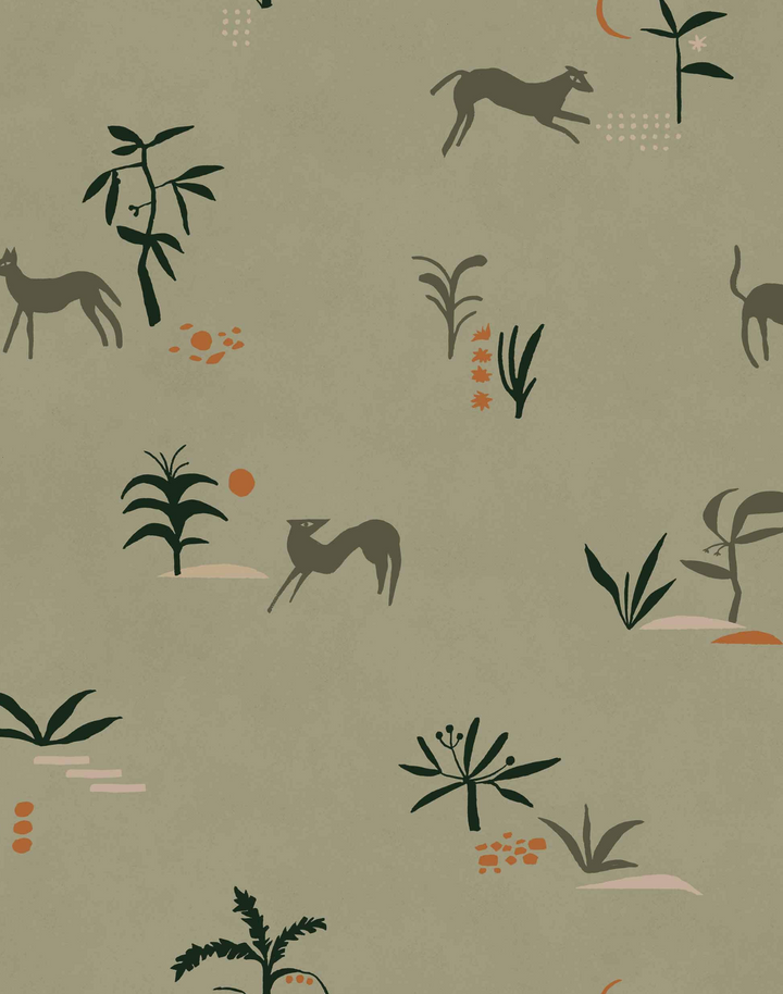 Prehistoric Creatures, Green NP5106-4