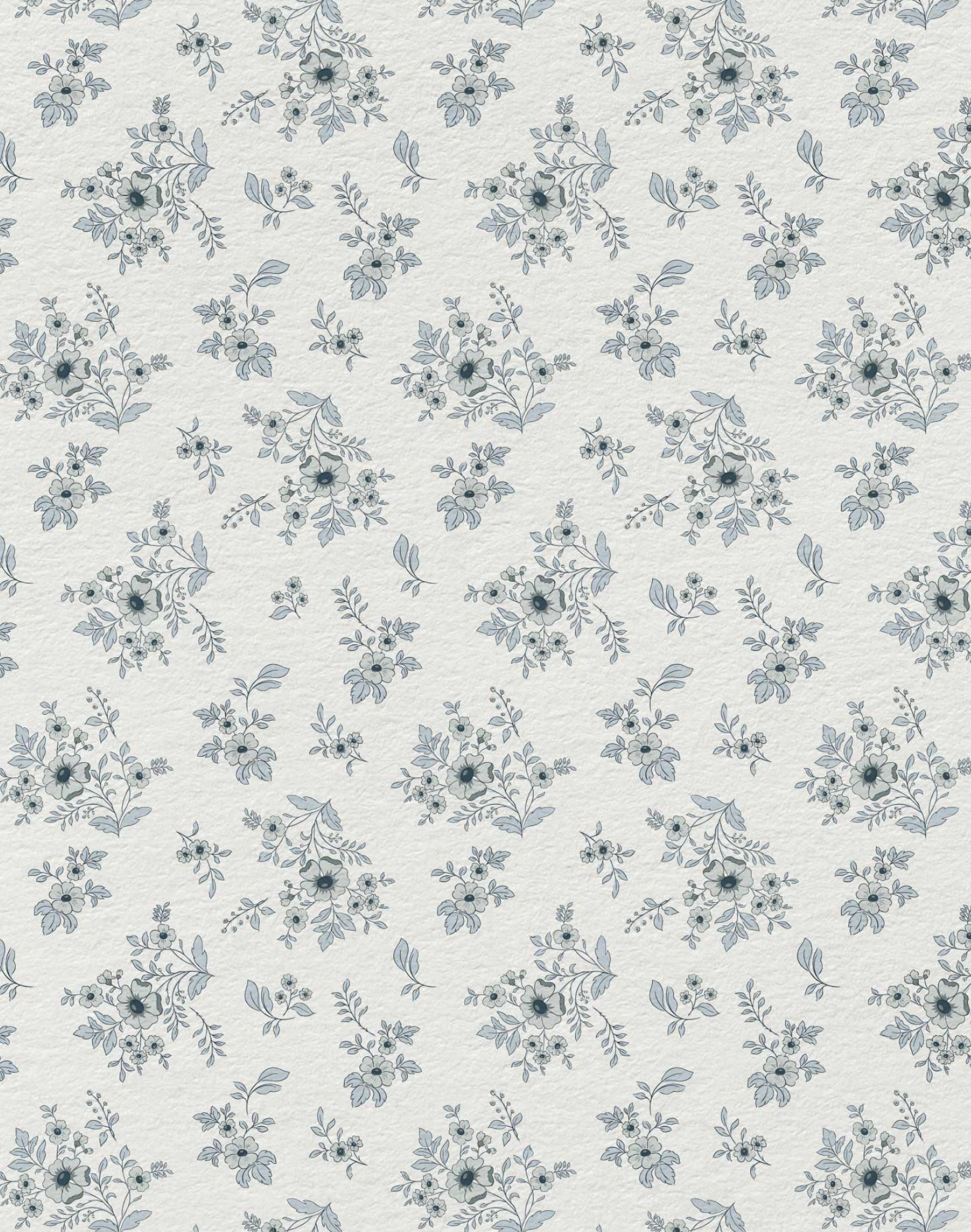 Primrose, Blue Ink – The Pattern Collective