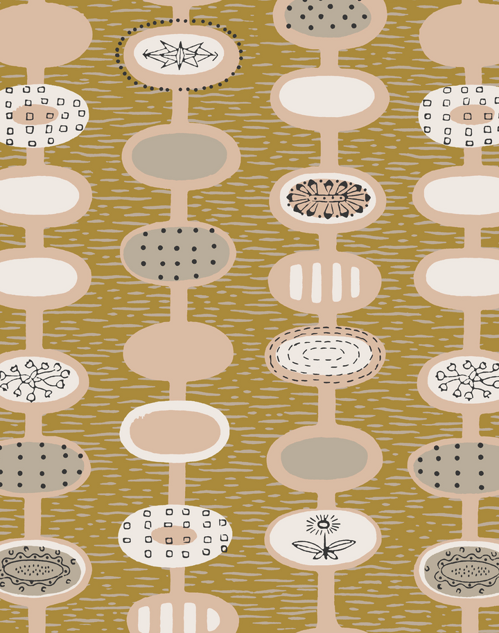 Provence, Light Ochre by Lucienne Day