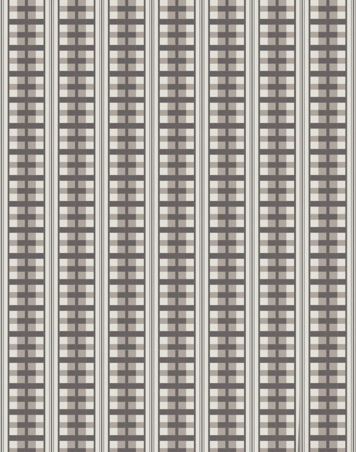 Quilt Block Stripe, Taupe