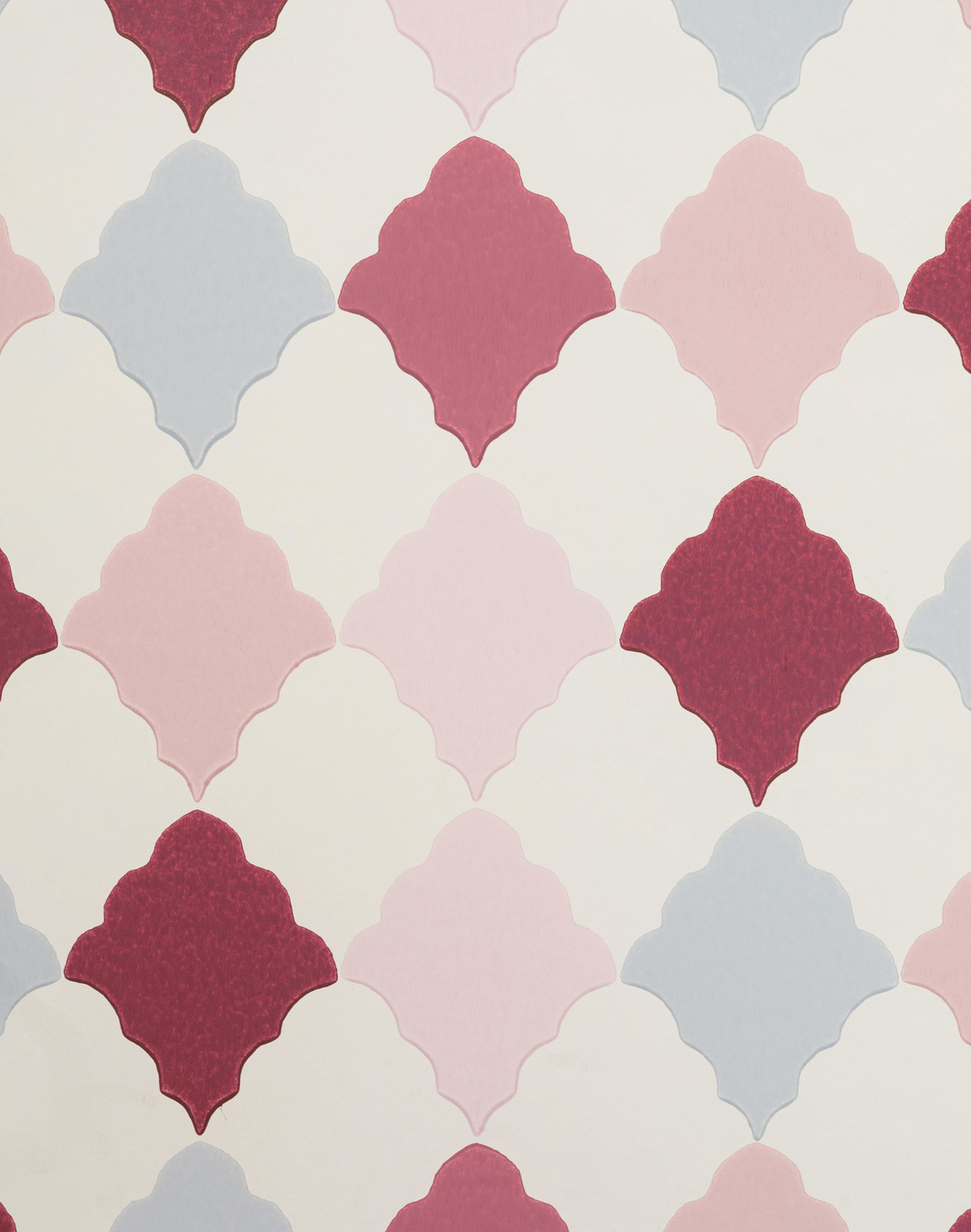 Quilted Harlequin, Patchwork Rose