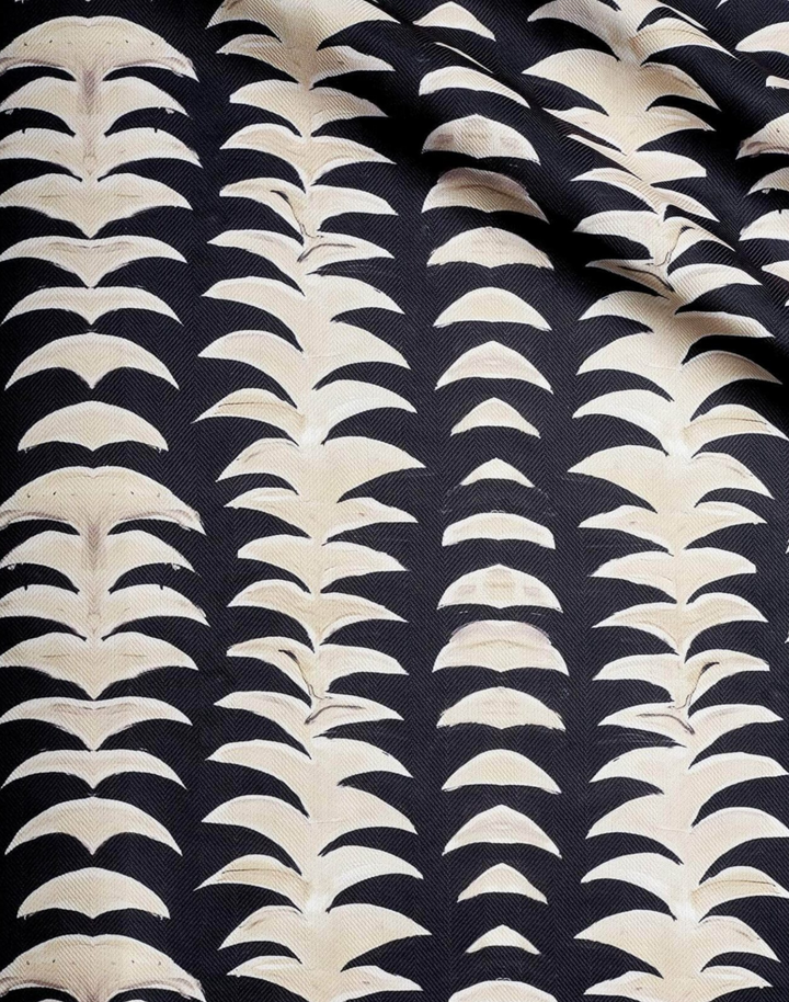 Raja Herringbone Fabric