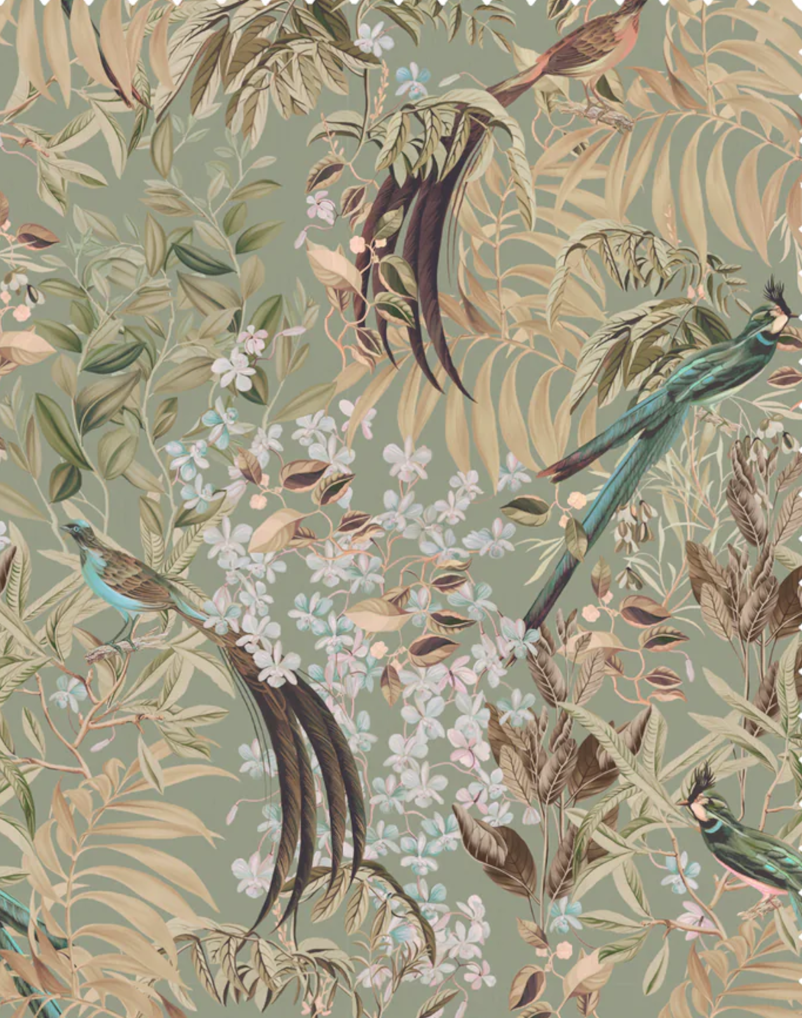 Resplendent Woods Linen Fabric, Willow – The Pattern Collective