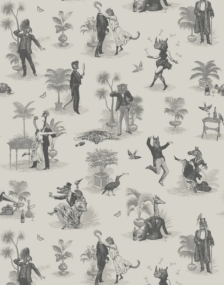 Safari Soiree, Soft Charcoal