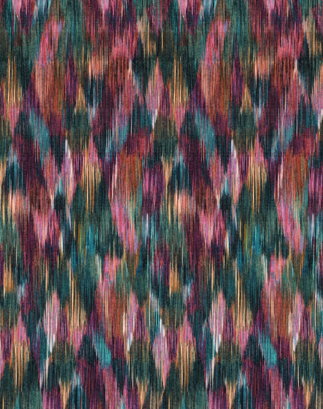 Spectre Pattern Spectre Ikat, Jewel – The Pattern Collective