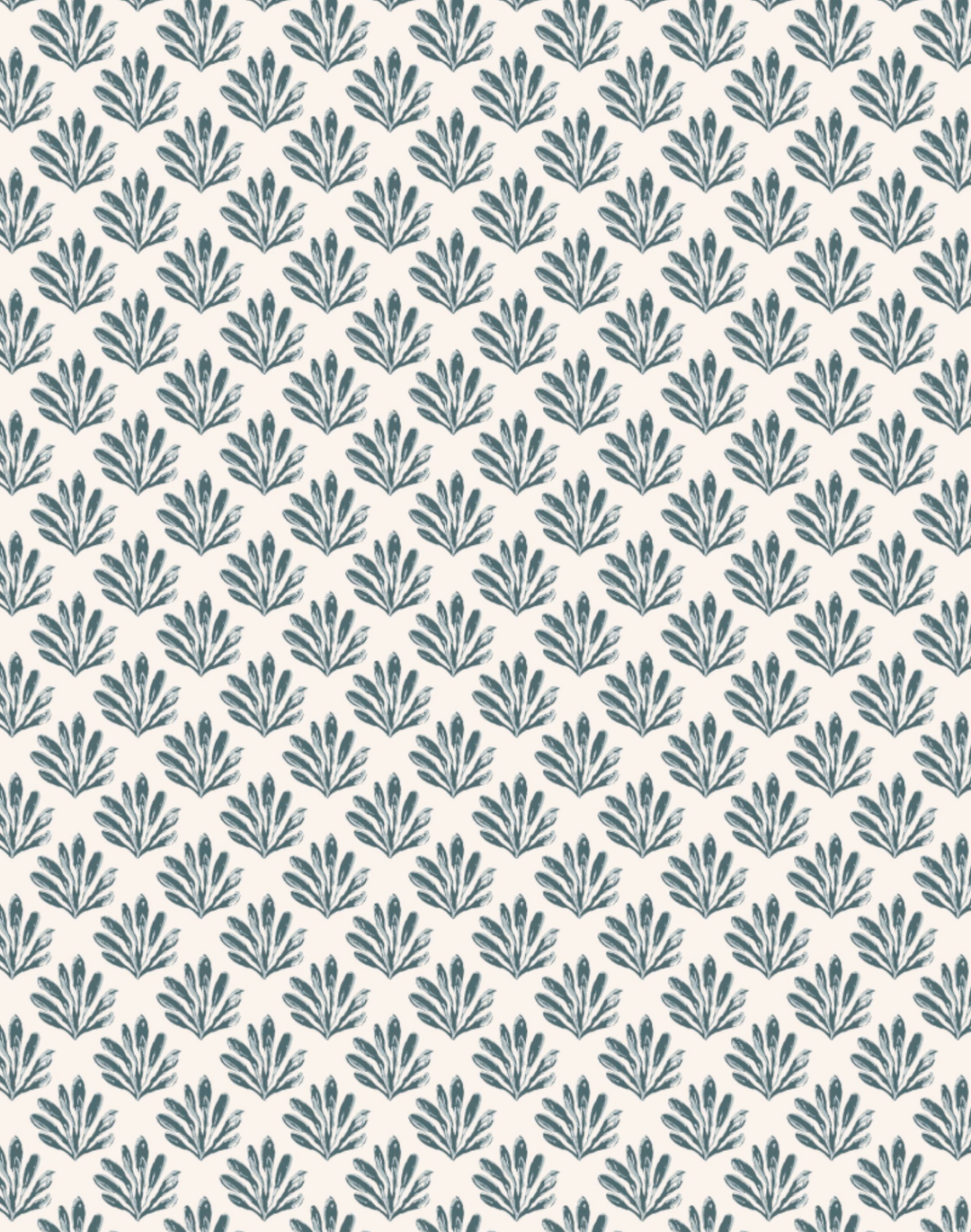 Sea Beech, Navy on White