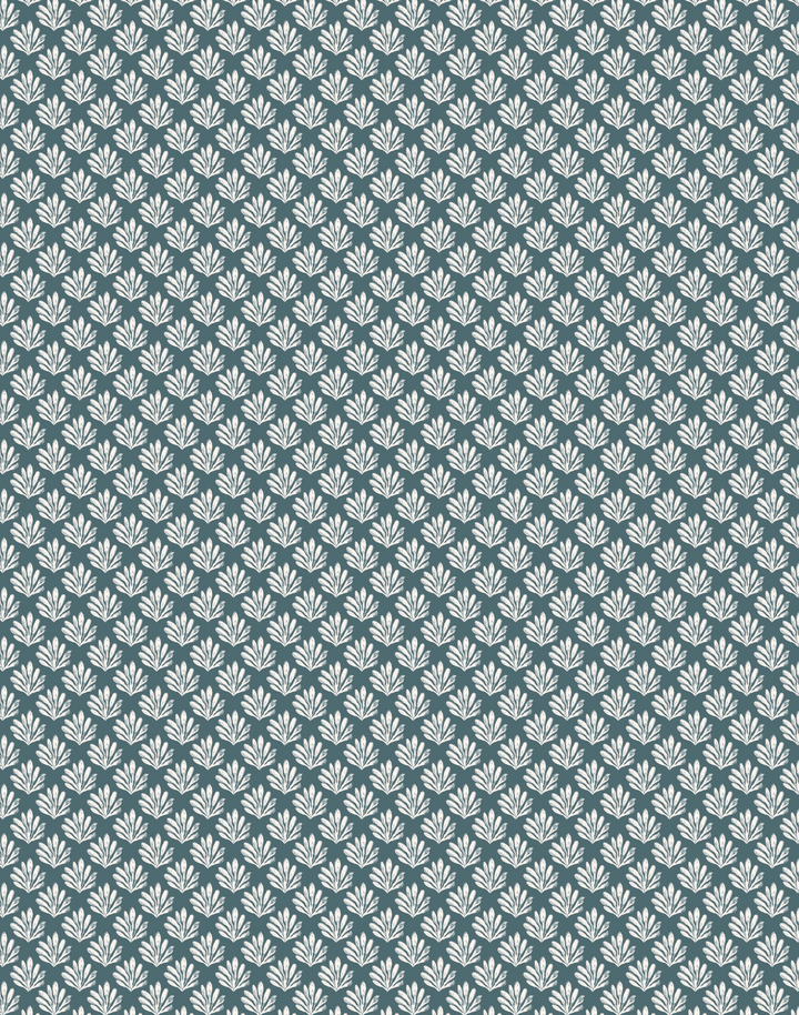 Sea Beech, White on Navy