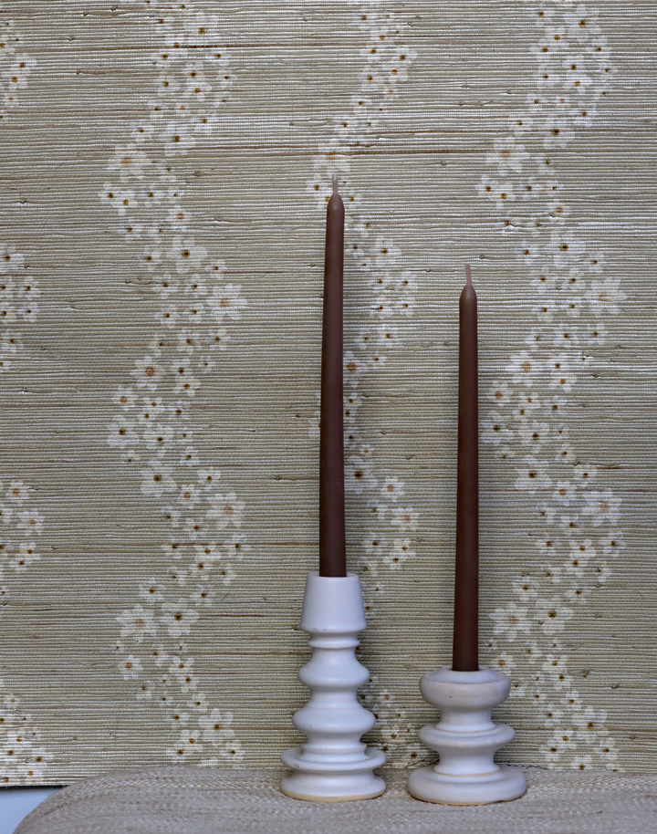 Seashells Scallop Grasscloth, Sand