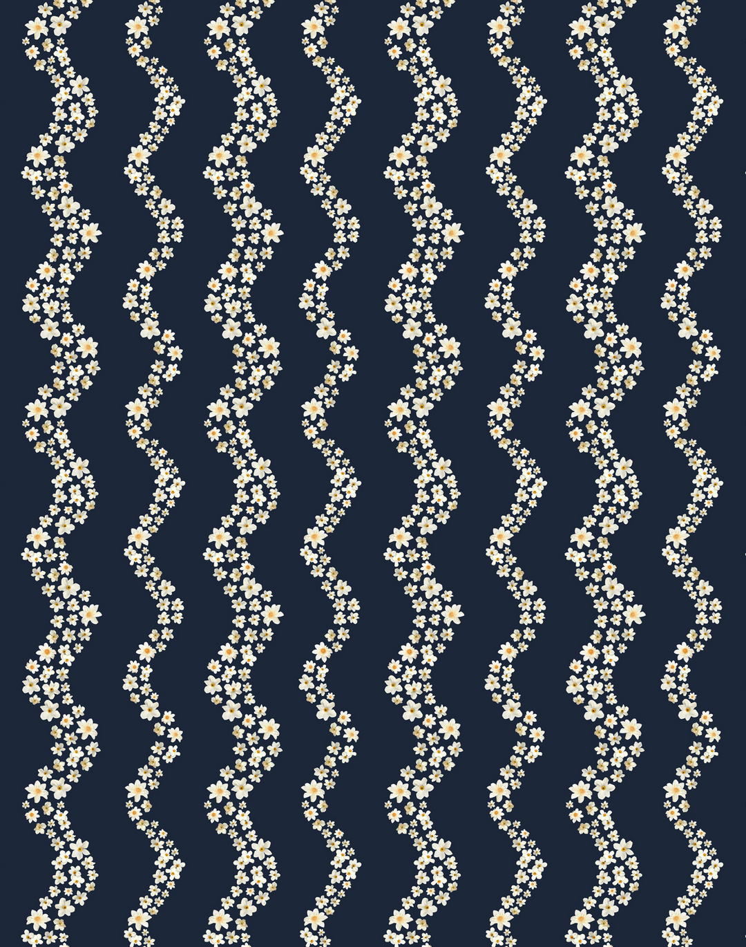 Seashells Scallop Grasscloth, Navy Beach