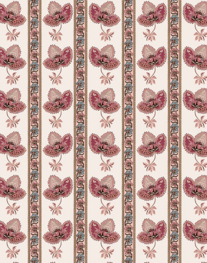 Serafina Stripe, Birch White