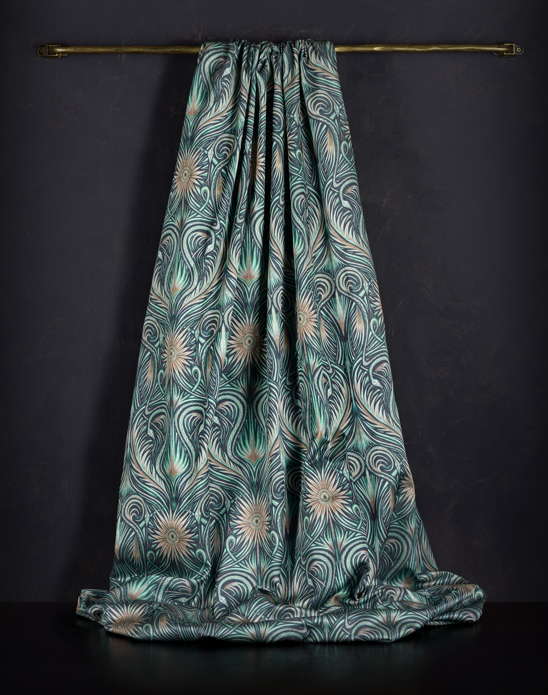 Serpiente Heavy Satin Fabric