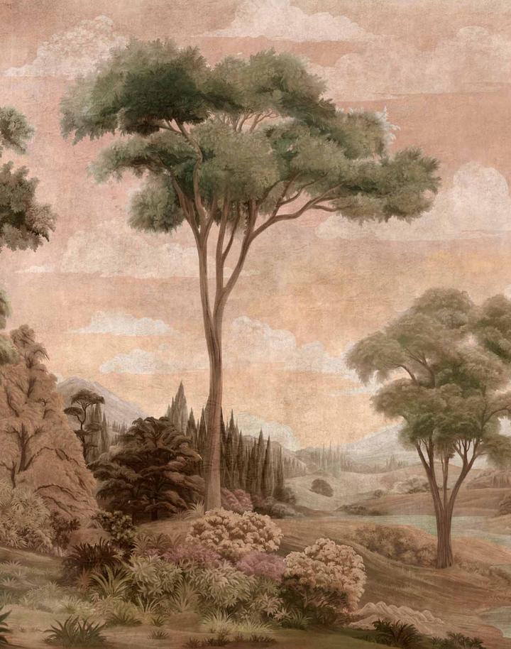 Silk Route, Peach D00148