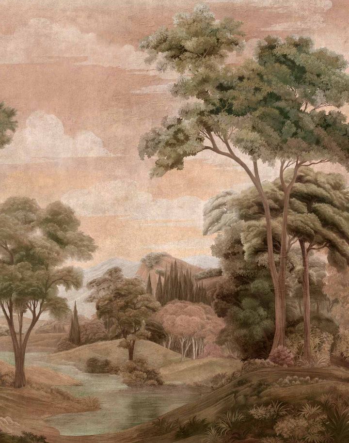 Silk Route, Peach D00148