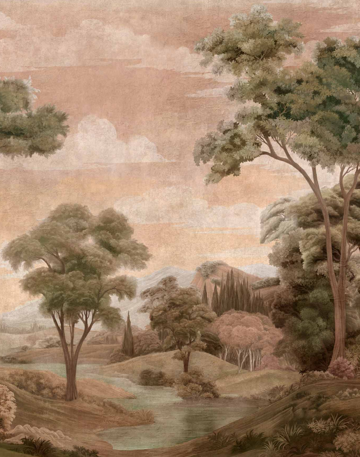 Silk Route, Peach D00148