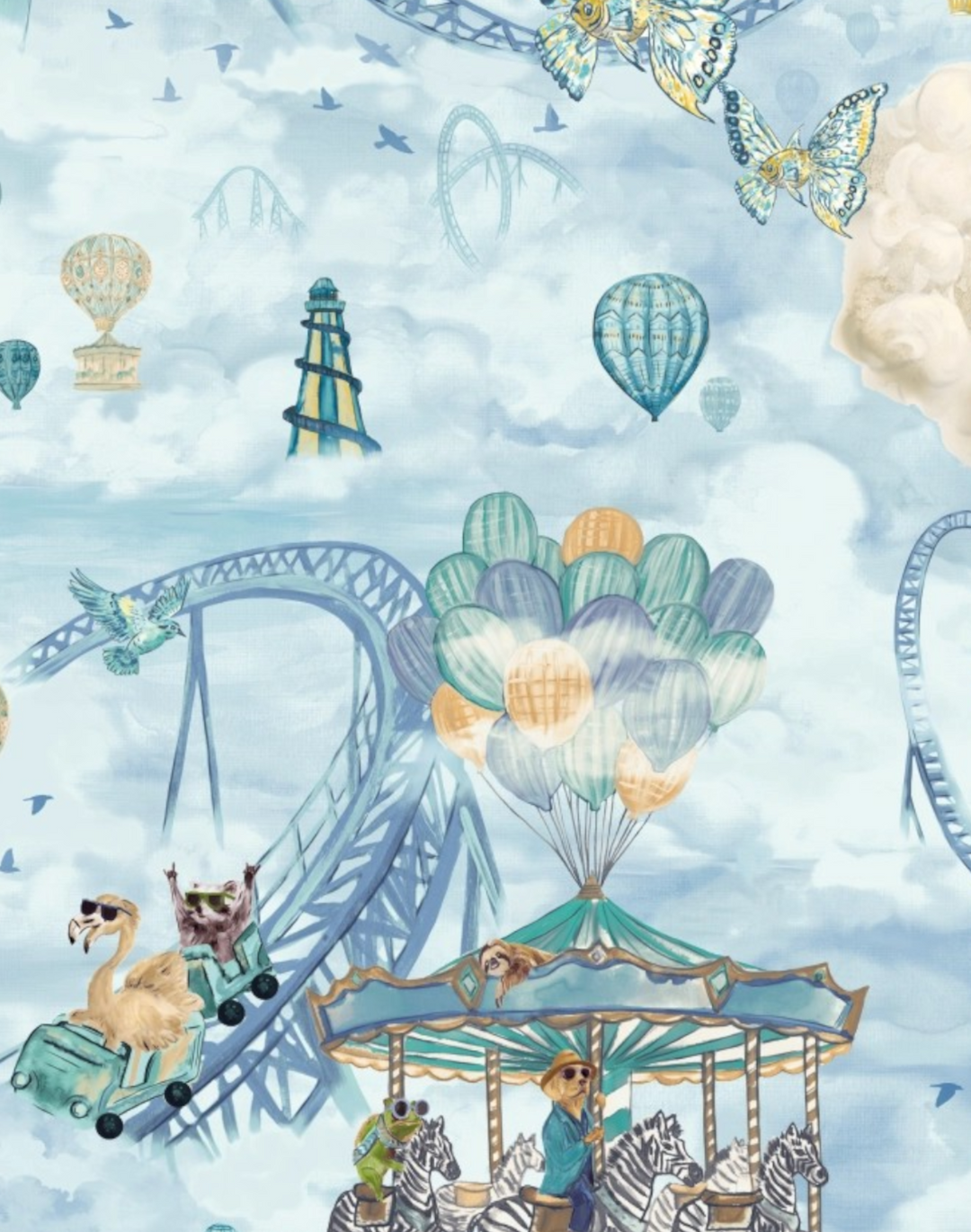 Sky Fair, Cloud Blue