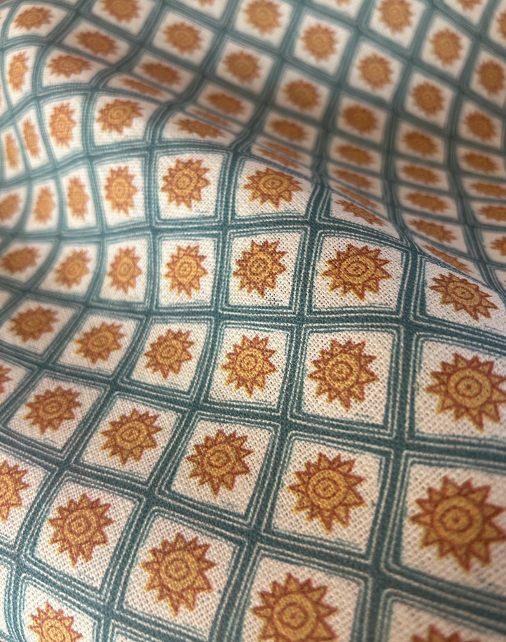 Solstice Sun - Linen Fabric