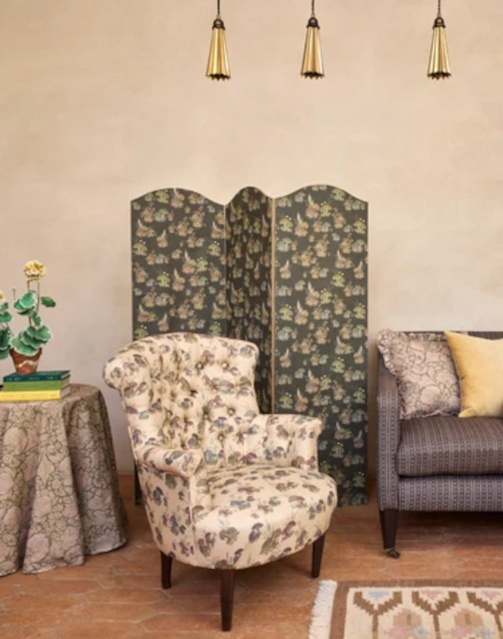 Spicewood, Hunter - Linen Fabric