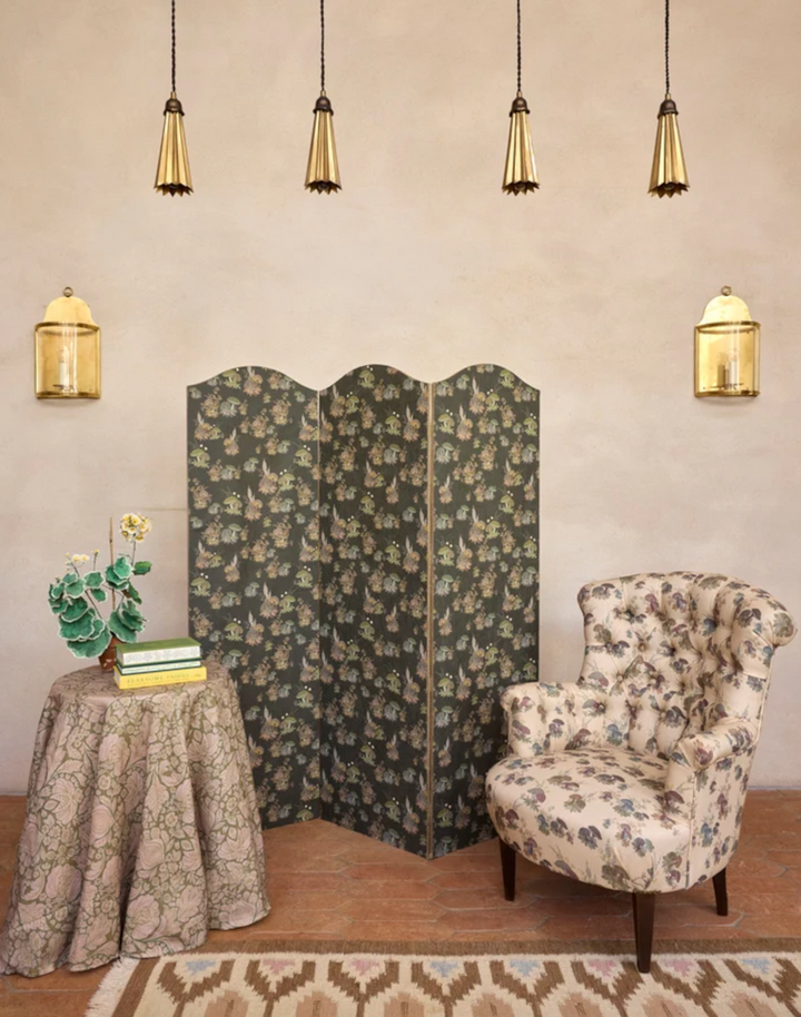 Spicewood, Hunter - Linen Fabric
