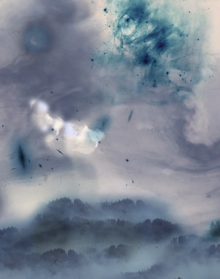 Starlit Rising, Powder Blue P180-03