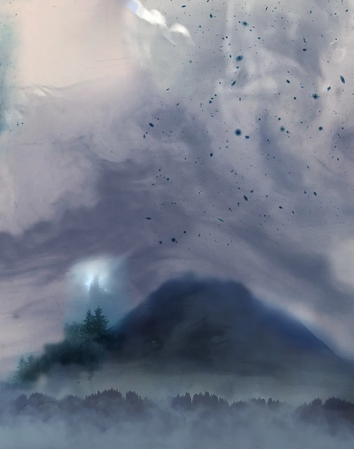 Starlit Rising, Powder Blue P180-03