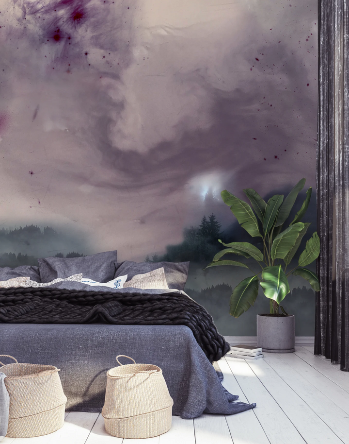 Starlit Rising, French Violet P180-04