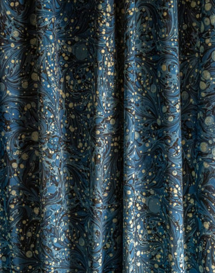 Starry Night Soft Touch Velvet Fabric