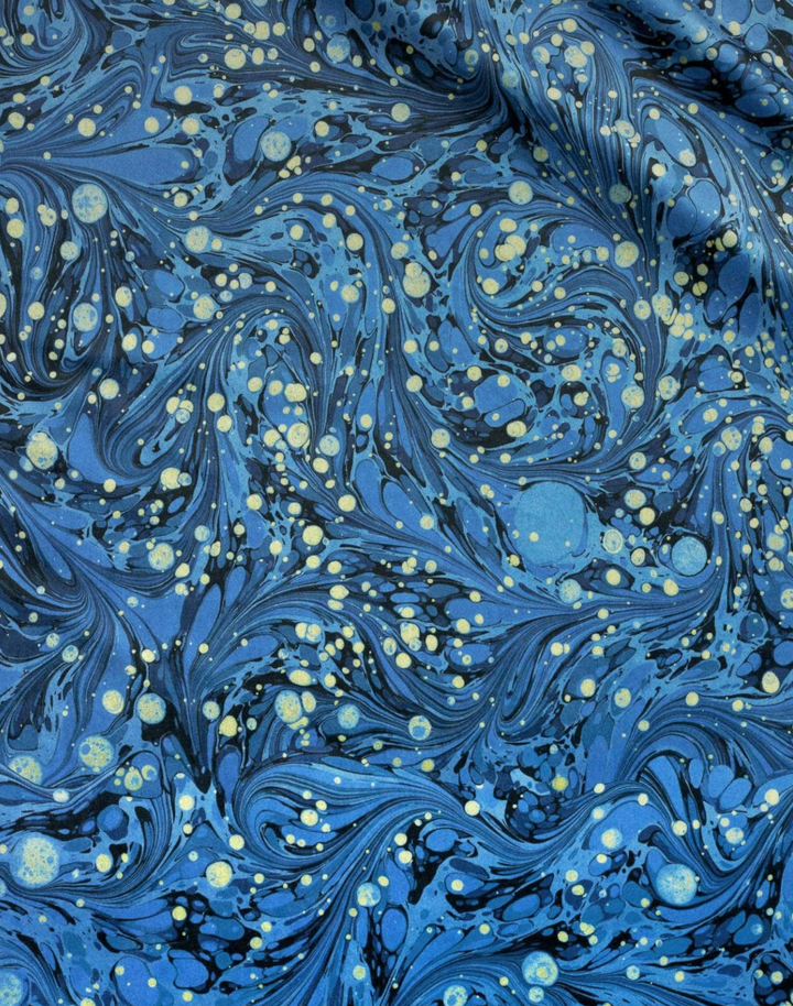 Starry Night Soft Touch Velvet Fabric