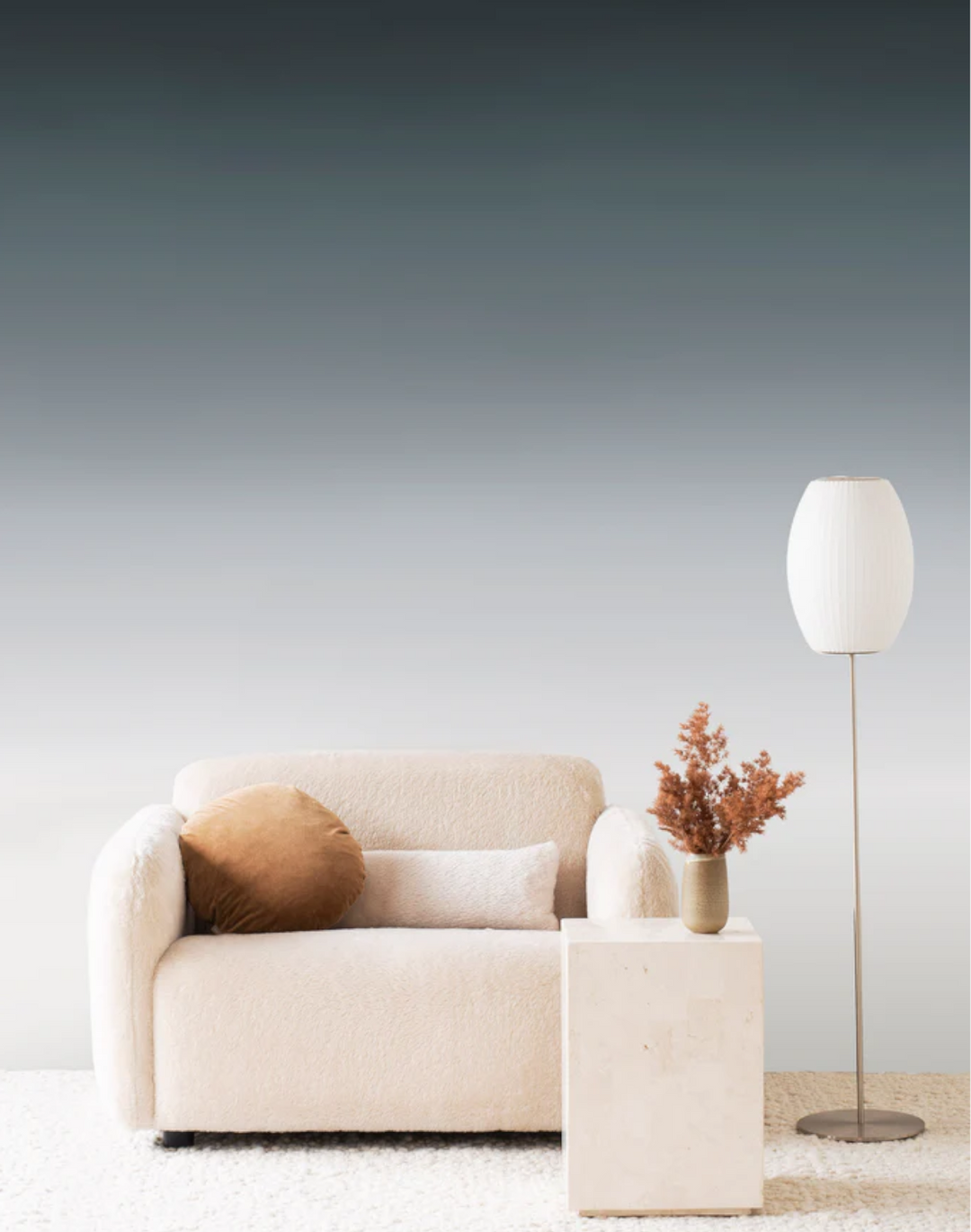 Stratum Grasscloth, Ink