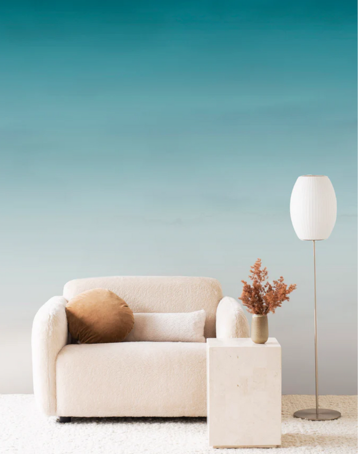 Stratum Grasscloth, Teal