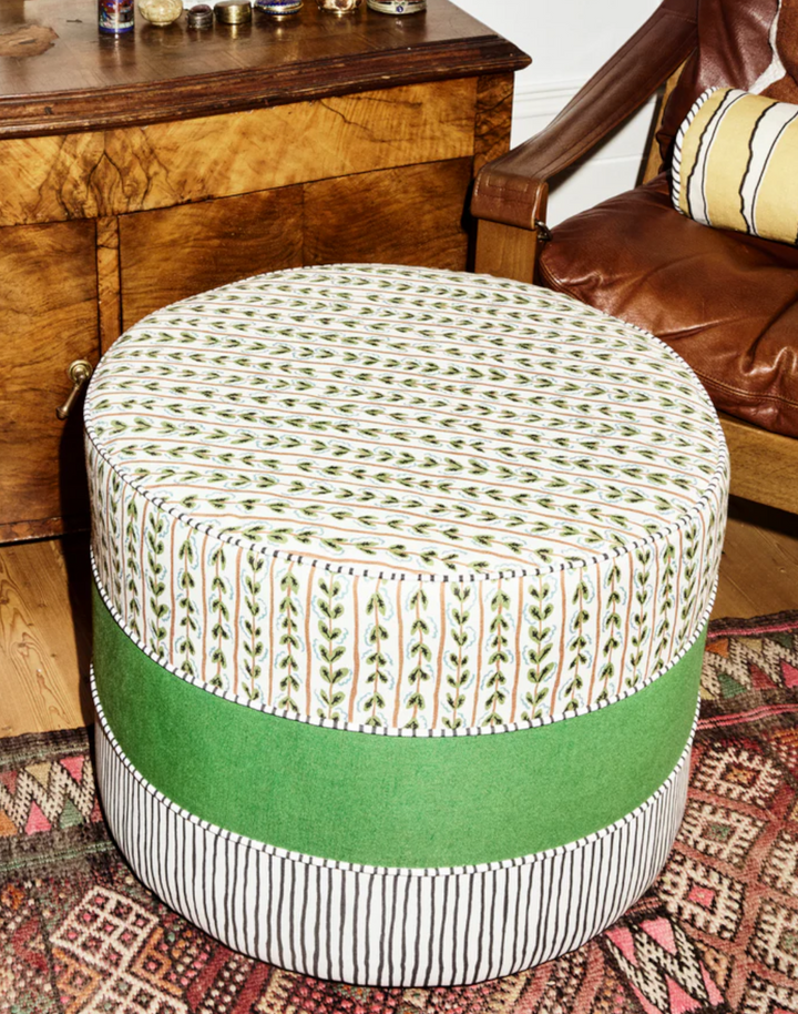 Stripe Fabric, Charcoal