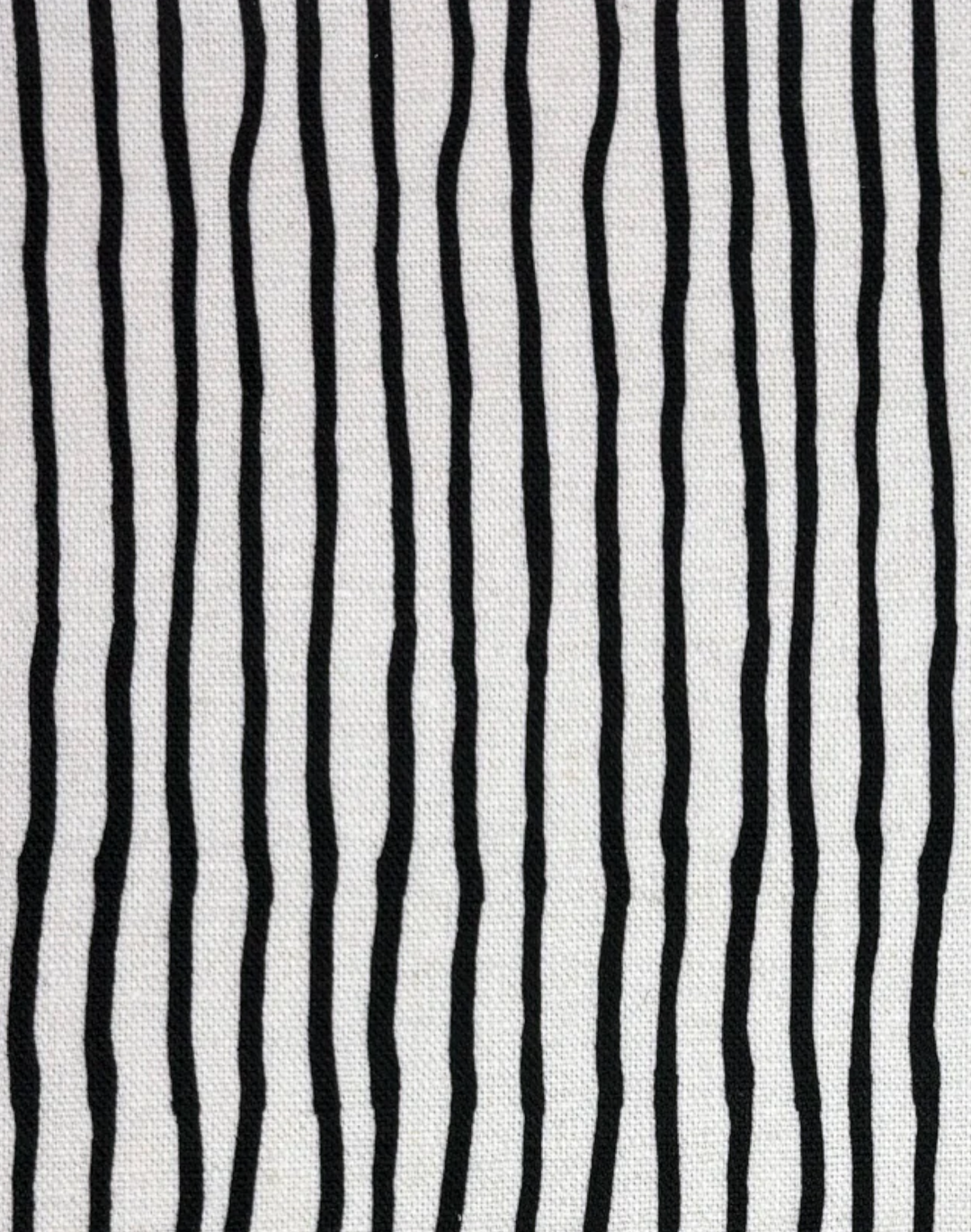 Stripe Fabric, Charcoal