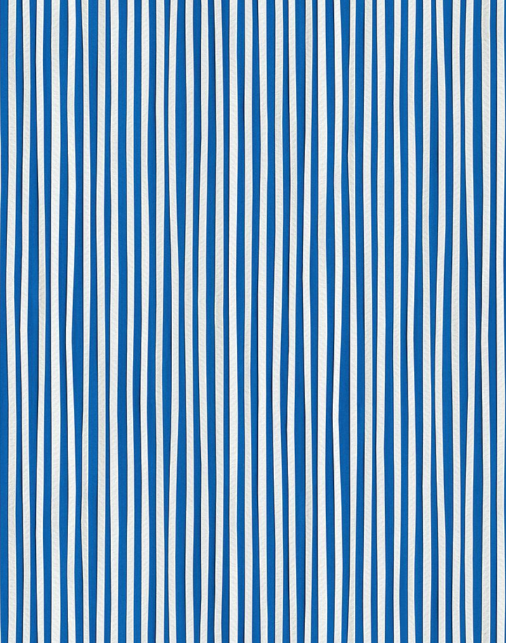 Stripes, Cobalt Blue