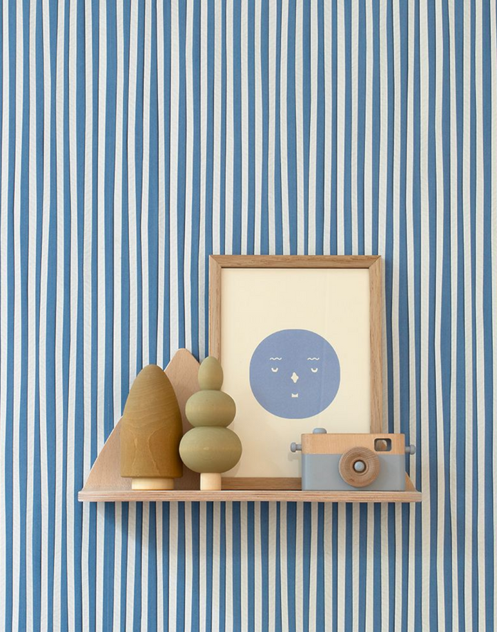 Stripes, Parisian Blue