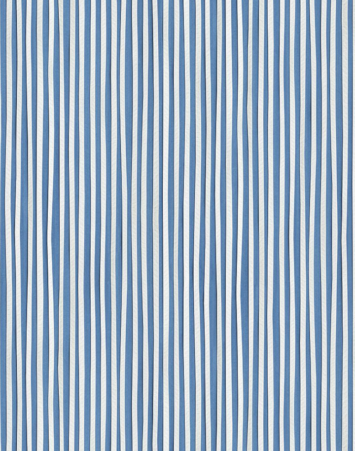 Stripes, Parisian Blue