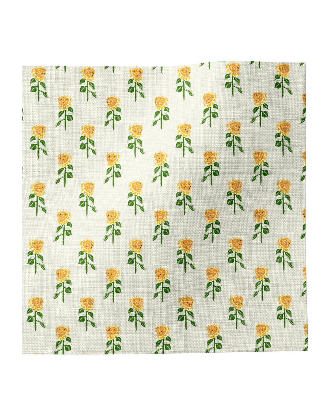 Sunflower - Linen Fabric