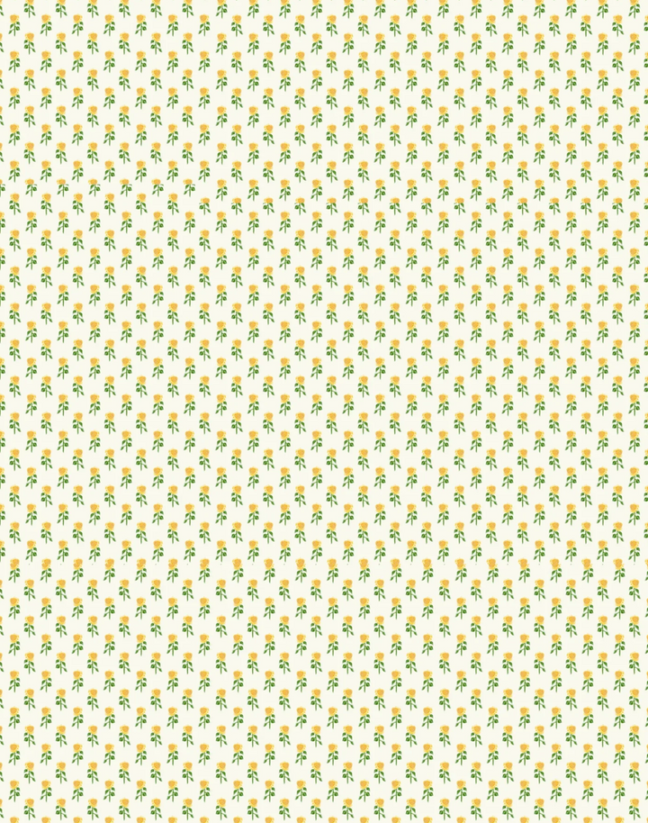 Sunflower - Linen Fabric