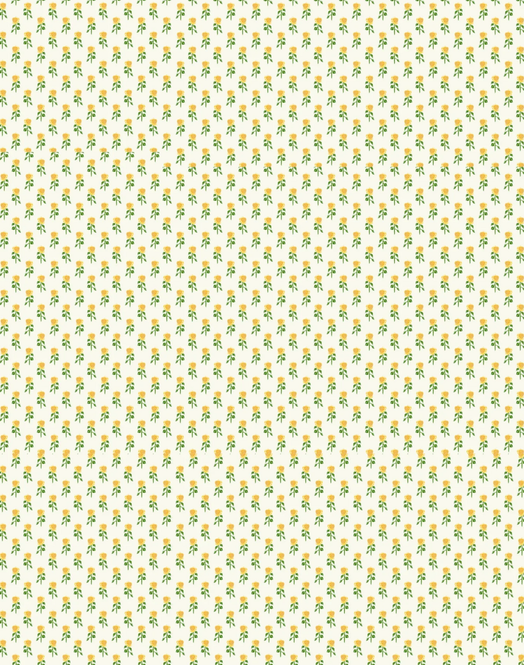 Sunflower - SMALL SCALE – The Pattern Collective