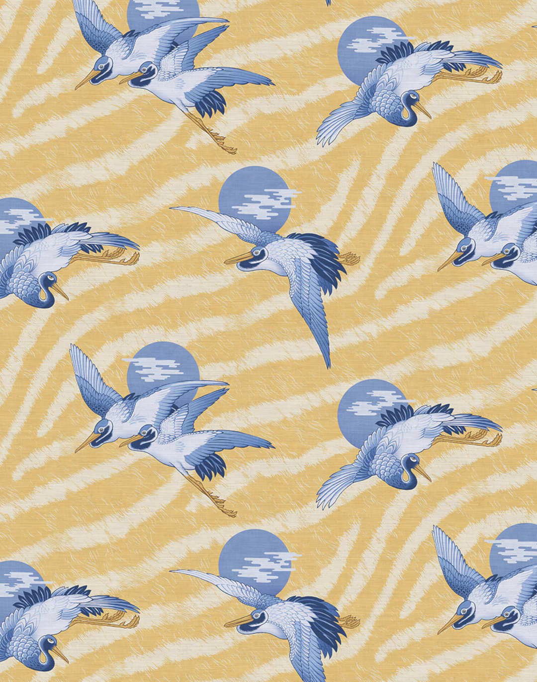 Sunset Dreams Grasscloth, Limoncello
