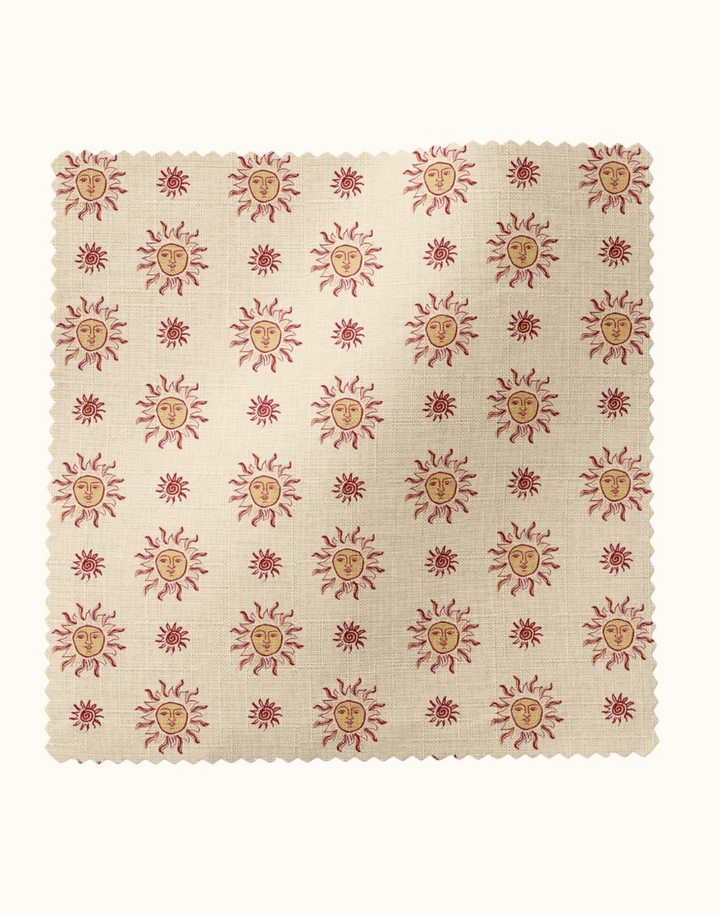 Sunshine Masquerade - Linen Fabric