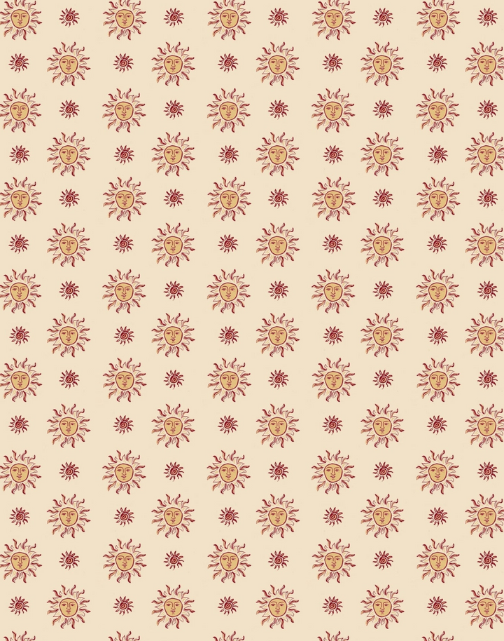 Sunshine Masquerade - Linen Fabric