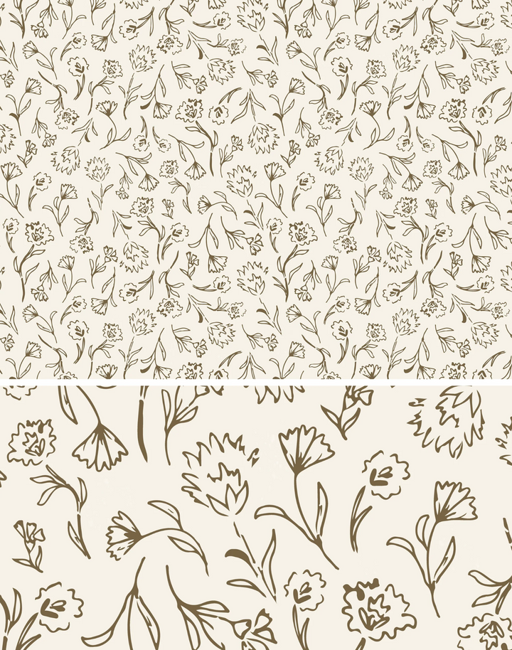 Sweeping Flora, Cream