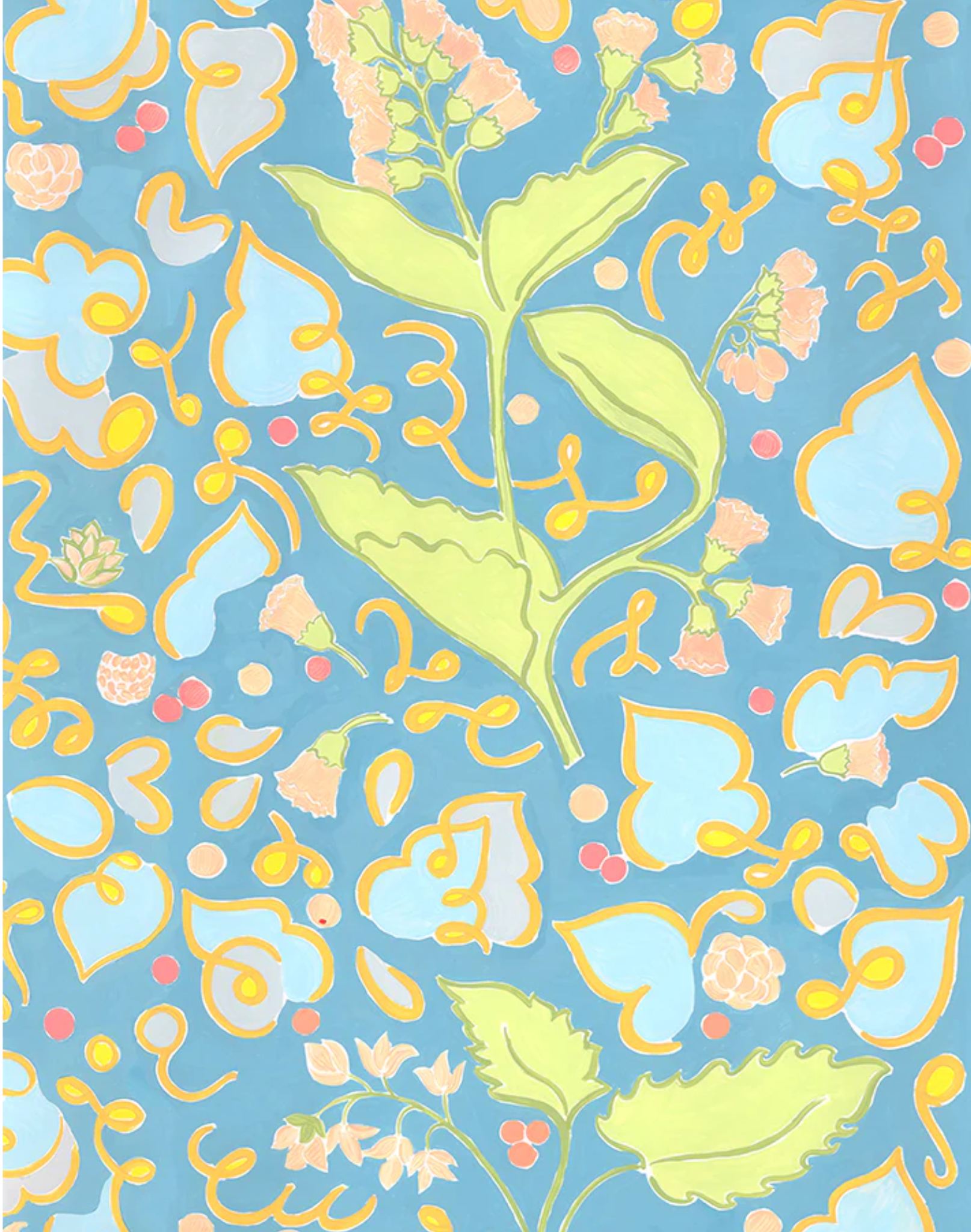 Symbiose Naturelle, Cotton/Linen – The Pattern Collective