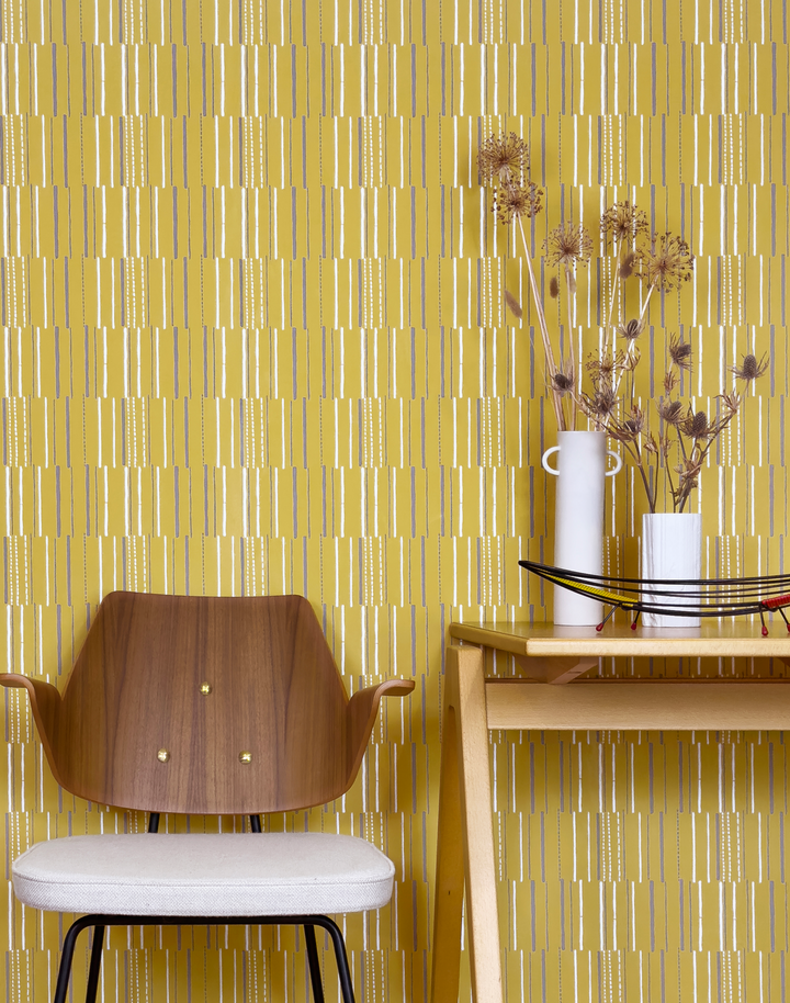 Syncopation, Yellow by Lucienne Day