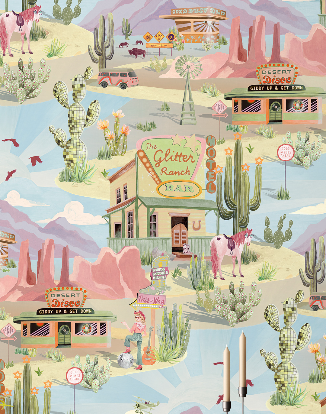 THE GLITTER RANCH, SUMMER