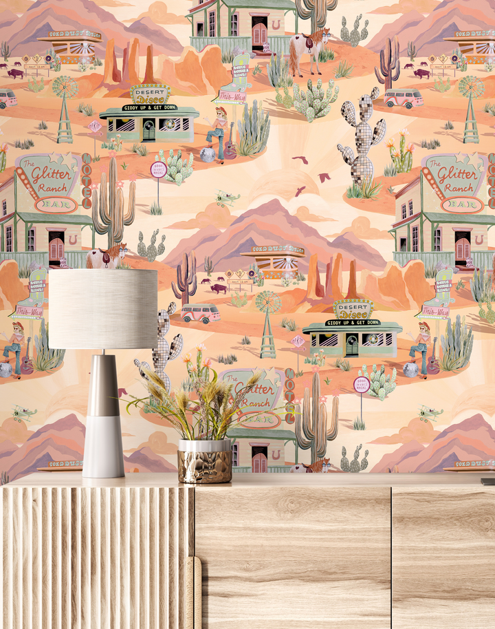 THE GLITTER RANCH, DESERT TAN