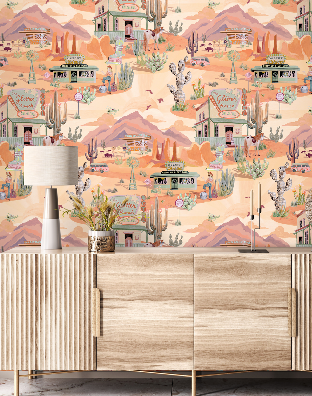 THE GLITTER RANCH, DESERT TAN