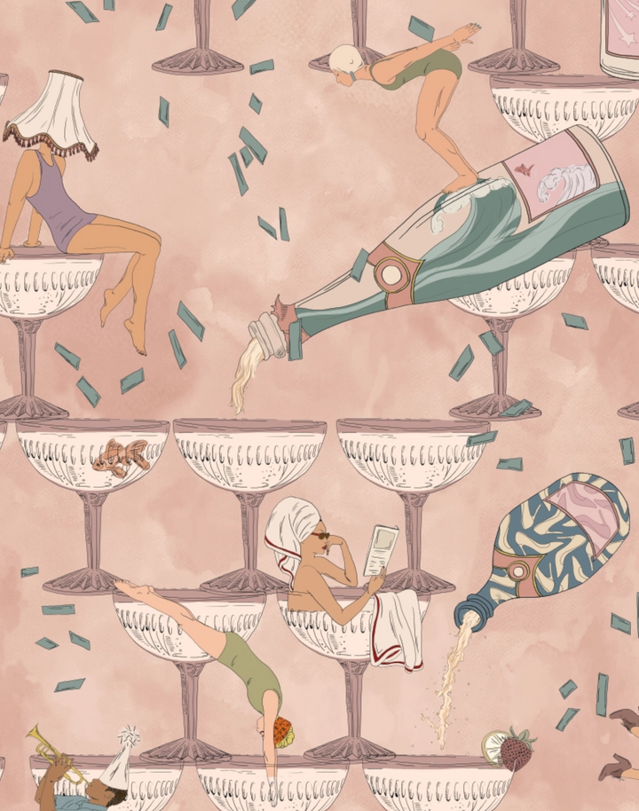 THE GRAND POUR, VINTAGE PETAL