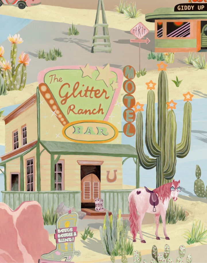 THE GLITTER RANCH, SUMMER