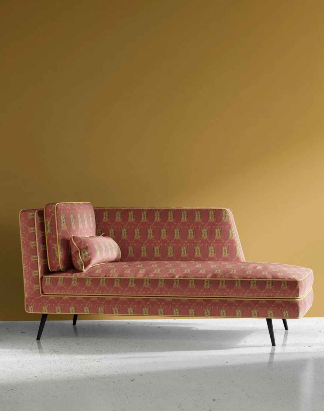 Tibetan Tiger - Linen Fabric