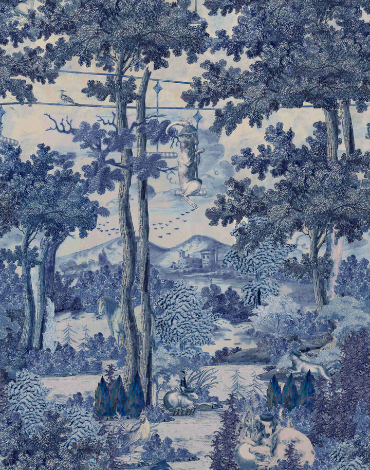 Toile Du Carpathians, Indigo